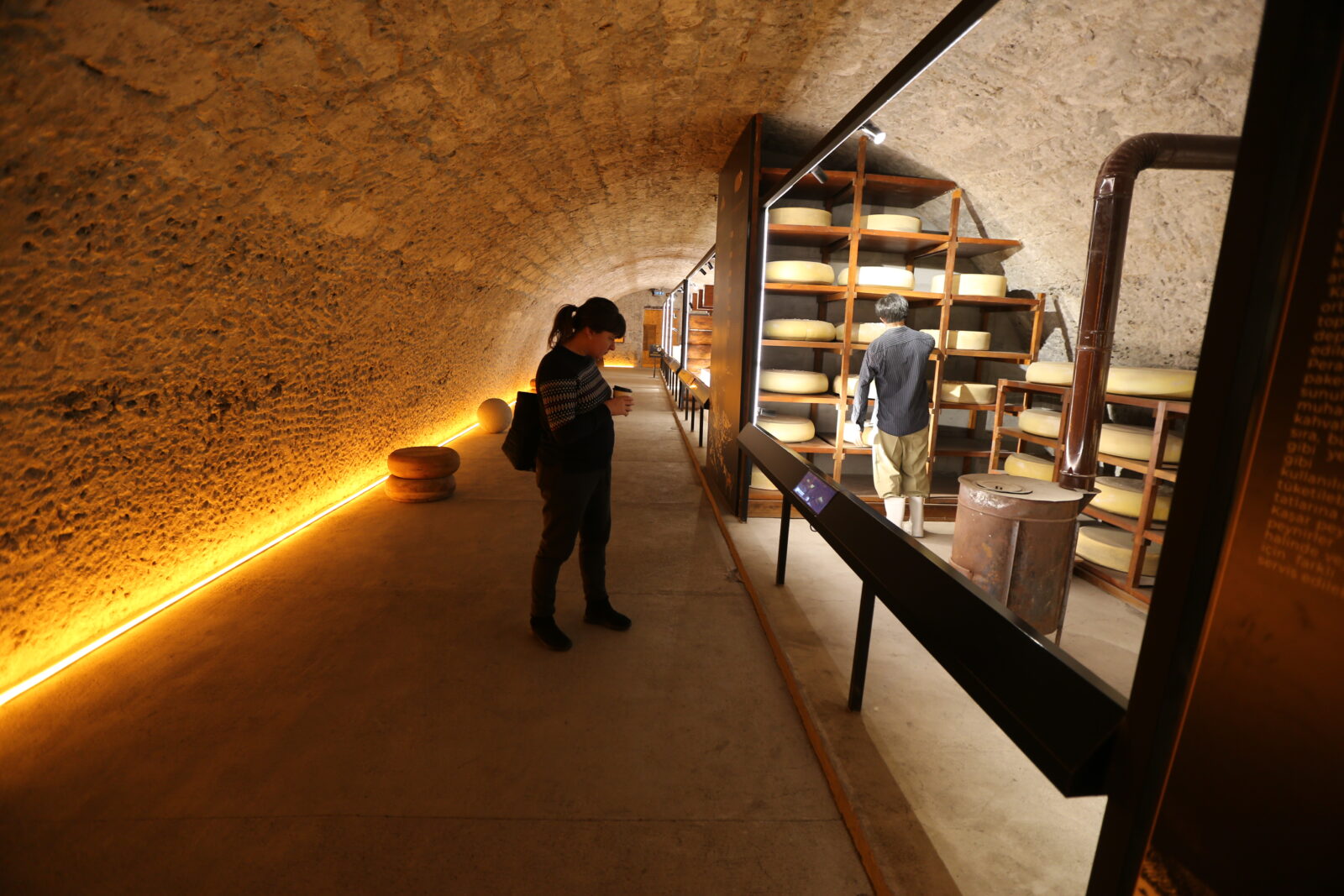 Türkiye's first thematic Cheese Museum, Kars, Türkiye. (AA Photo)