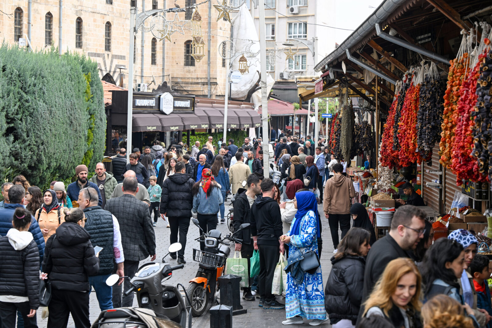 Tourism is experiencing a surge in Gaziantep, one of the leading cities in southeastern Türkiye, known for its historical sites and rich gastronomy. (AA Photo)
