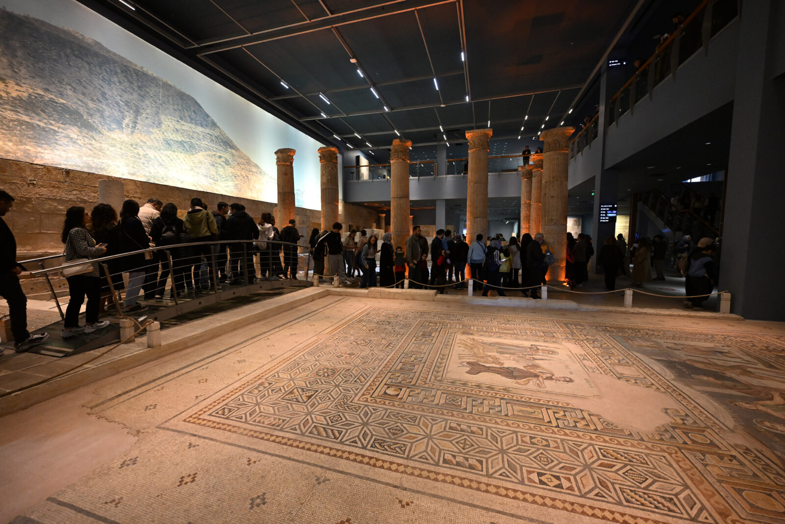 The Zeugma Mosaic Museum, one of the largest mosaic museums in the world, and home to many important pieces including the 