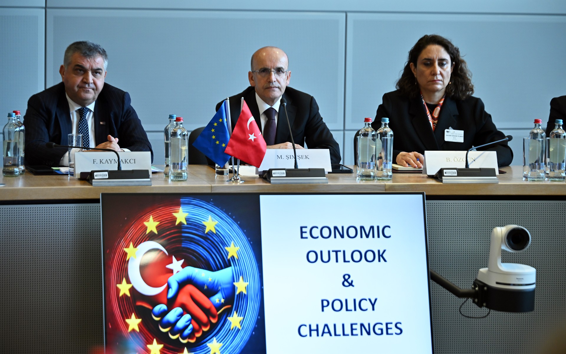 Türkiye, EU agree to strengthen economic cooperation: Finance Minister Simsek Image
