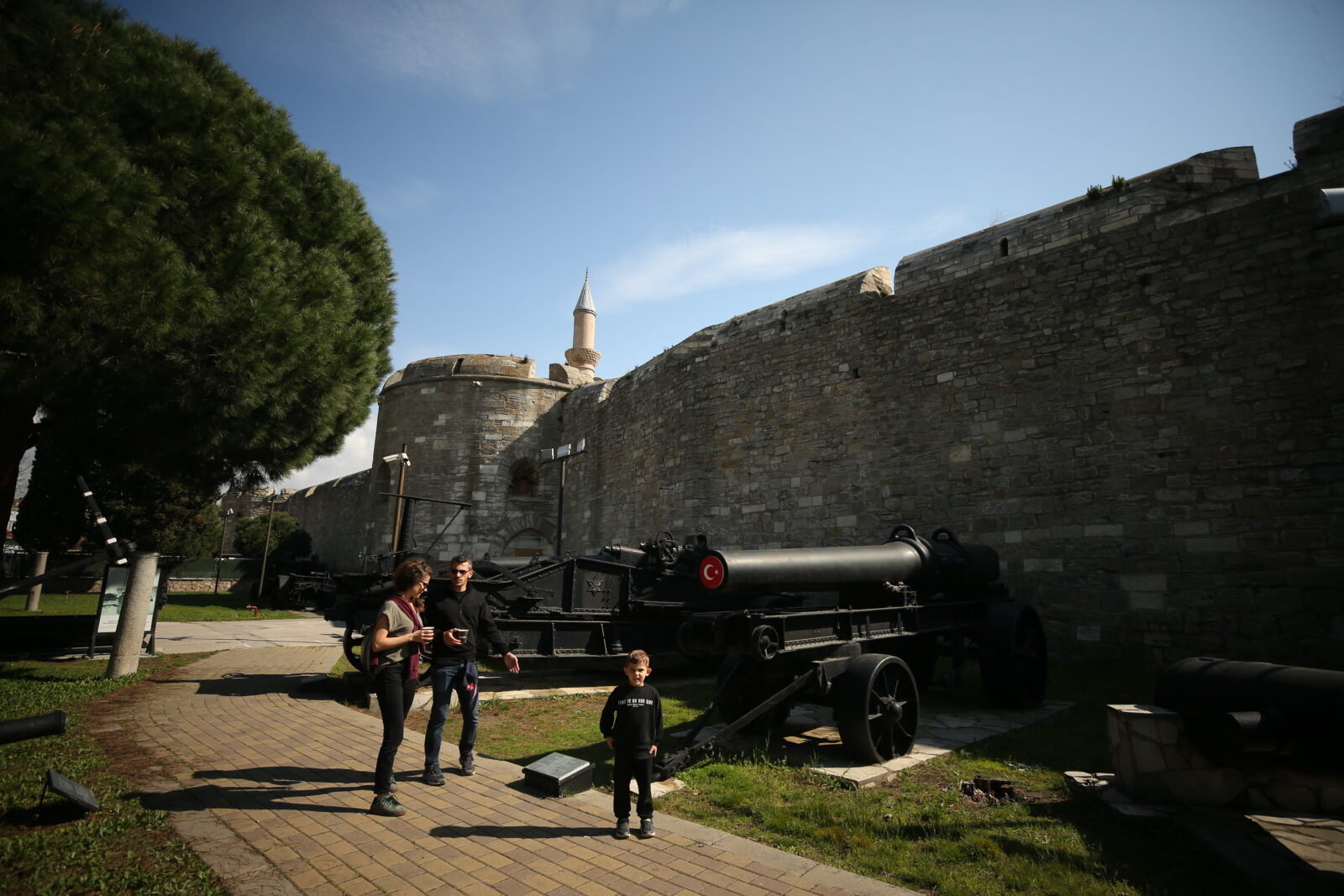 Canakkale Naval Museum in Cimenlik Castle, which was built by Sultan Mehmed II in 1462-1463, takes its visitors on a historical journey with the riches in its inventory. (AA Photo)