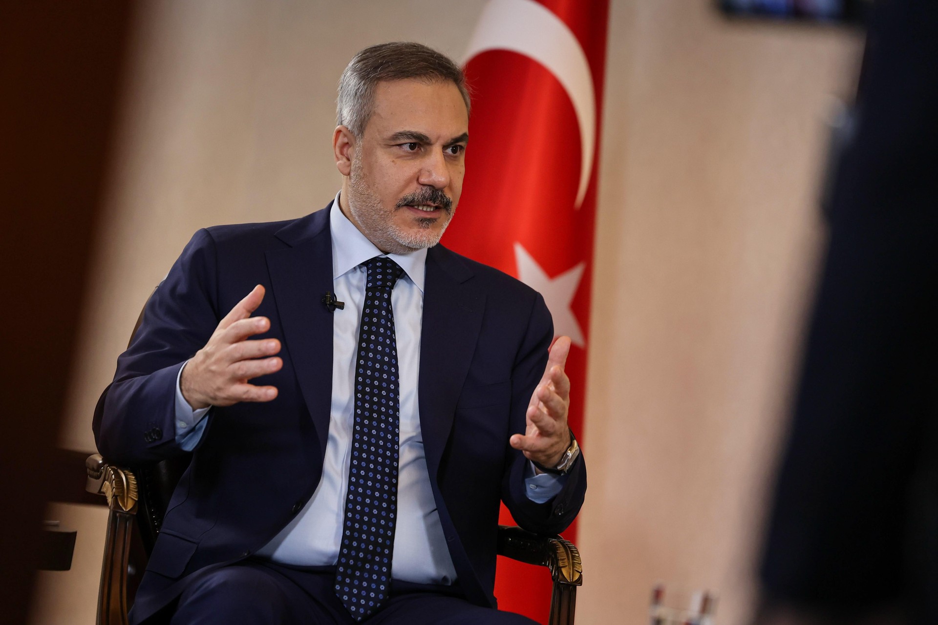 FM Fidan calls Israel's Syria policy 'provocative' in Iraqi interview