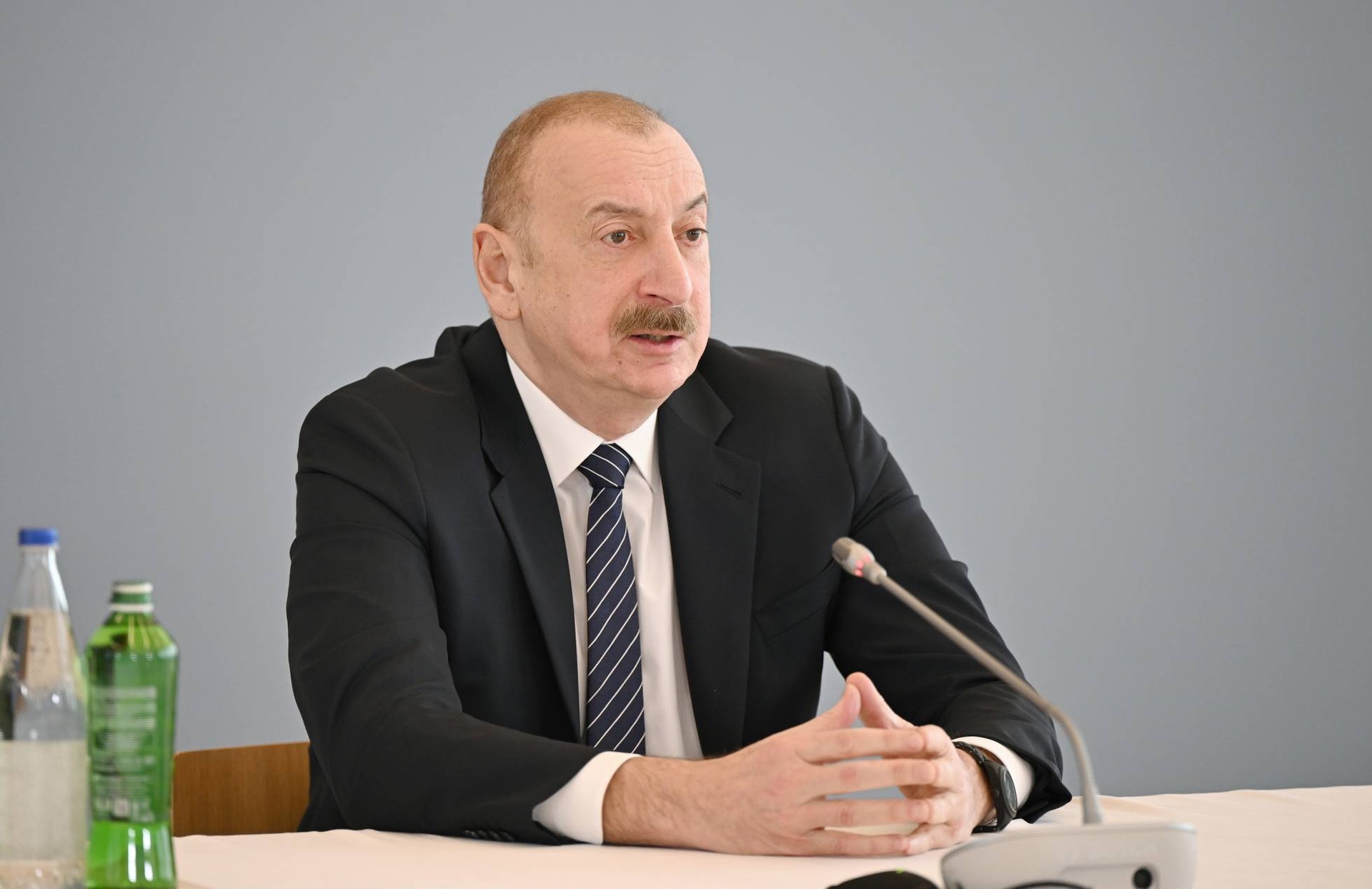 Aliyev voices support for Turkish Cyprus' recognition at global forum