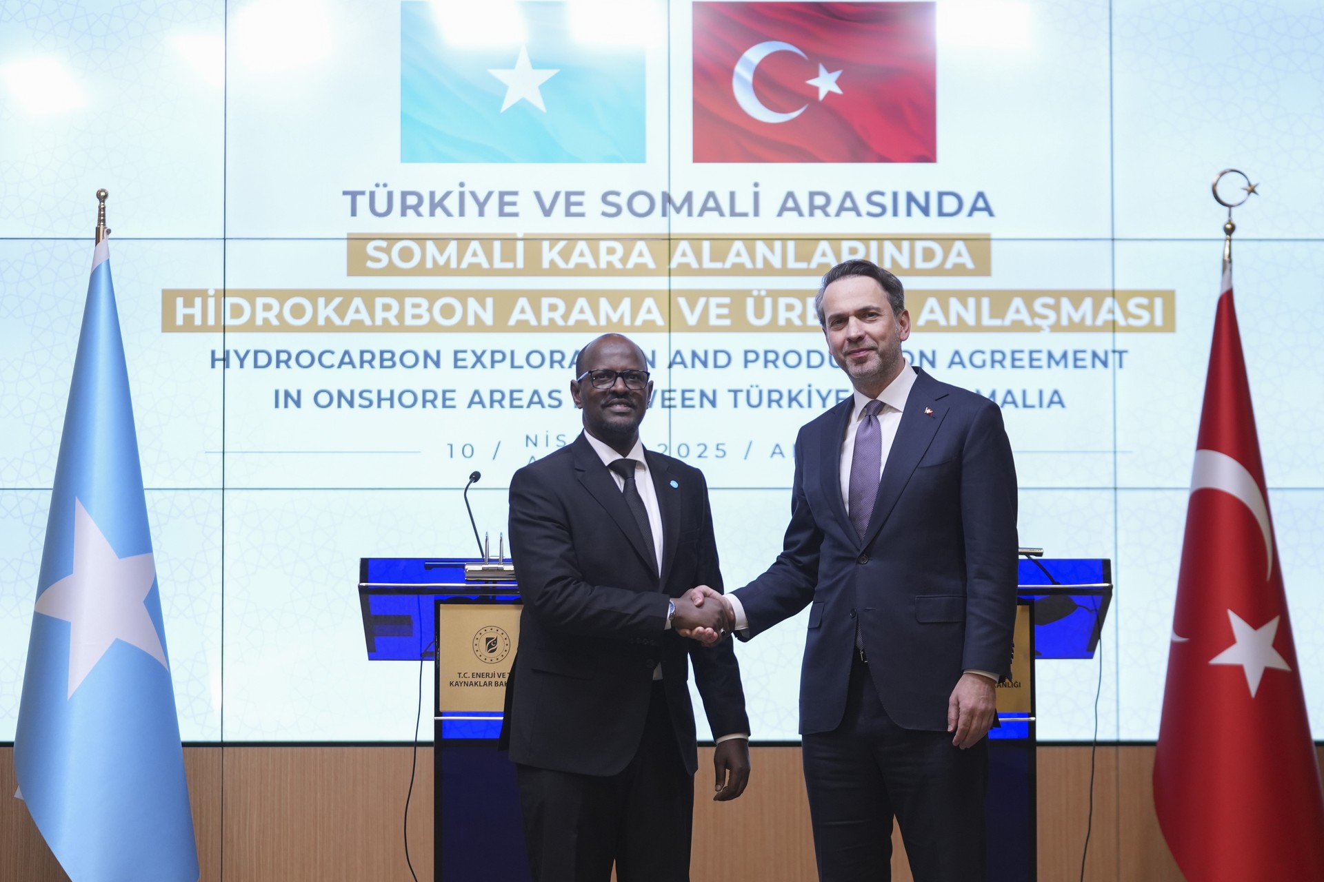 Türkiye, Somalia sign onshore hydrocarbon exploration agreement