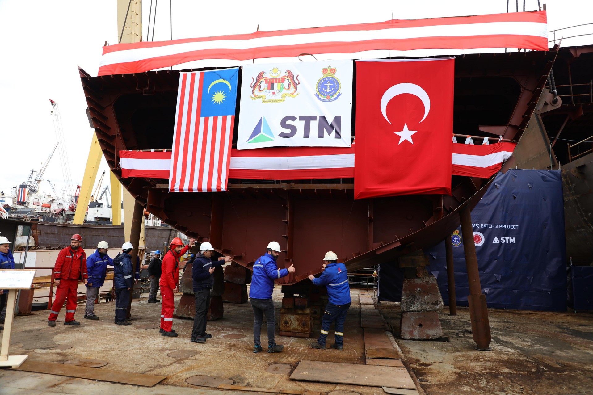 Türkiye begins construction of corvettes for Royal Malaysian Navy Image