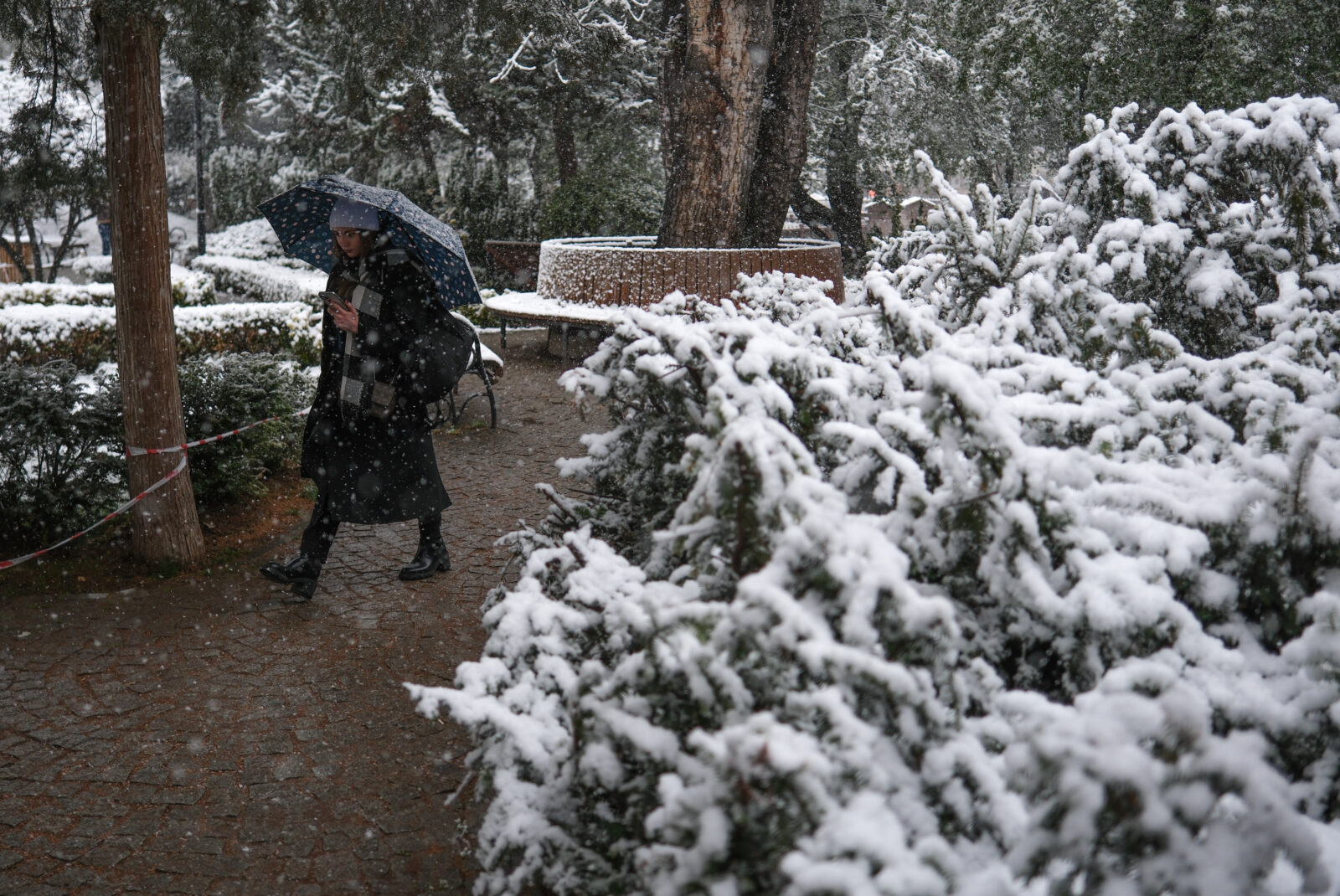Snowfall in Ankara: Photos from Türkiye's capital