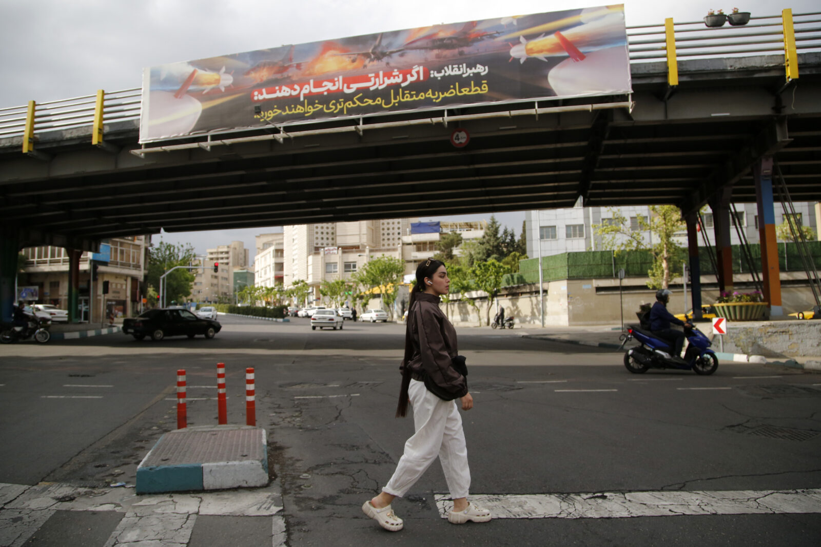 A general view from the daily life in Tehran, Iran on April 12, 2025. (AA Photo)