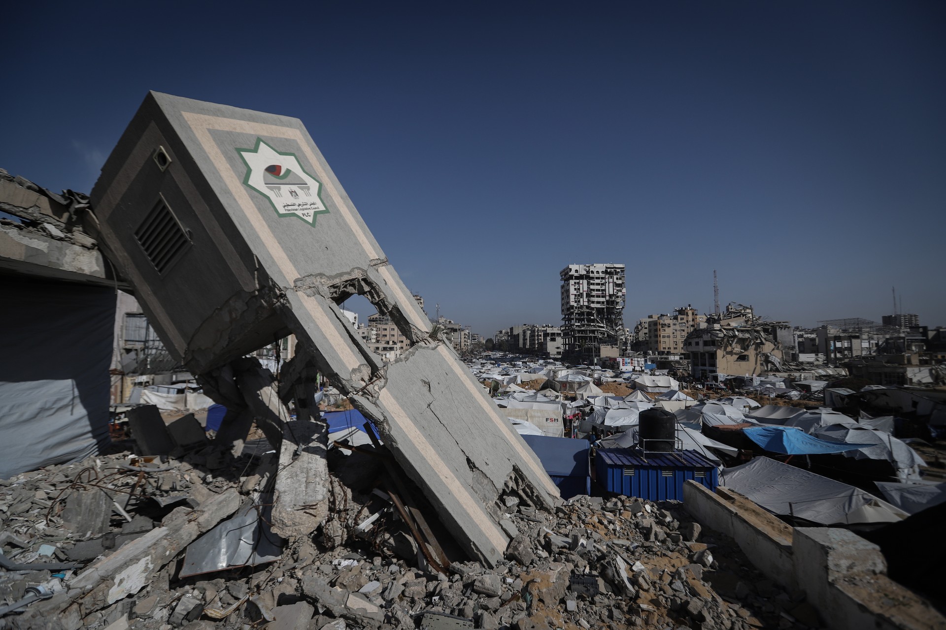 Israeli drone strike hits displacement tents in Gaza, killing women and children