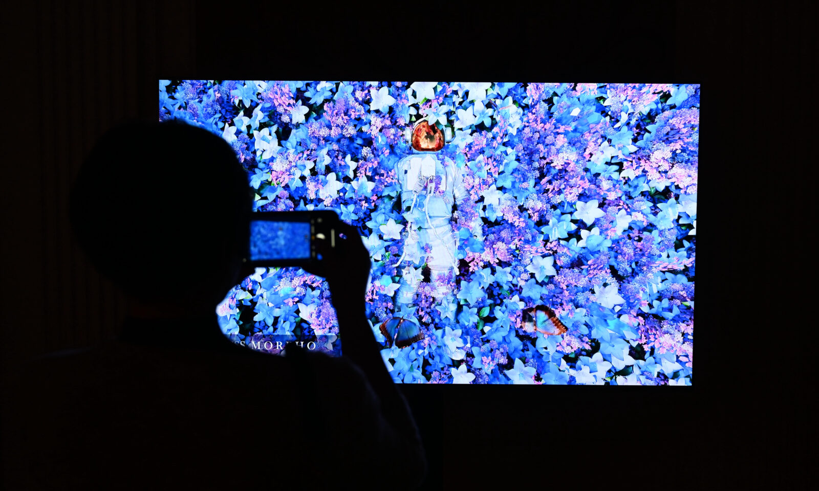 This year's preview of the Istanbul Digital Arts Festival (IDAF) was held in Paris, France, April 17, 2025. (AA Photo)