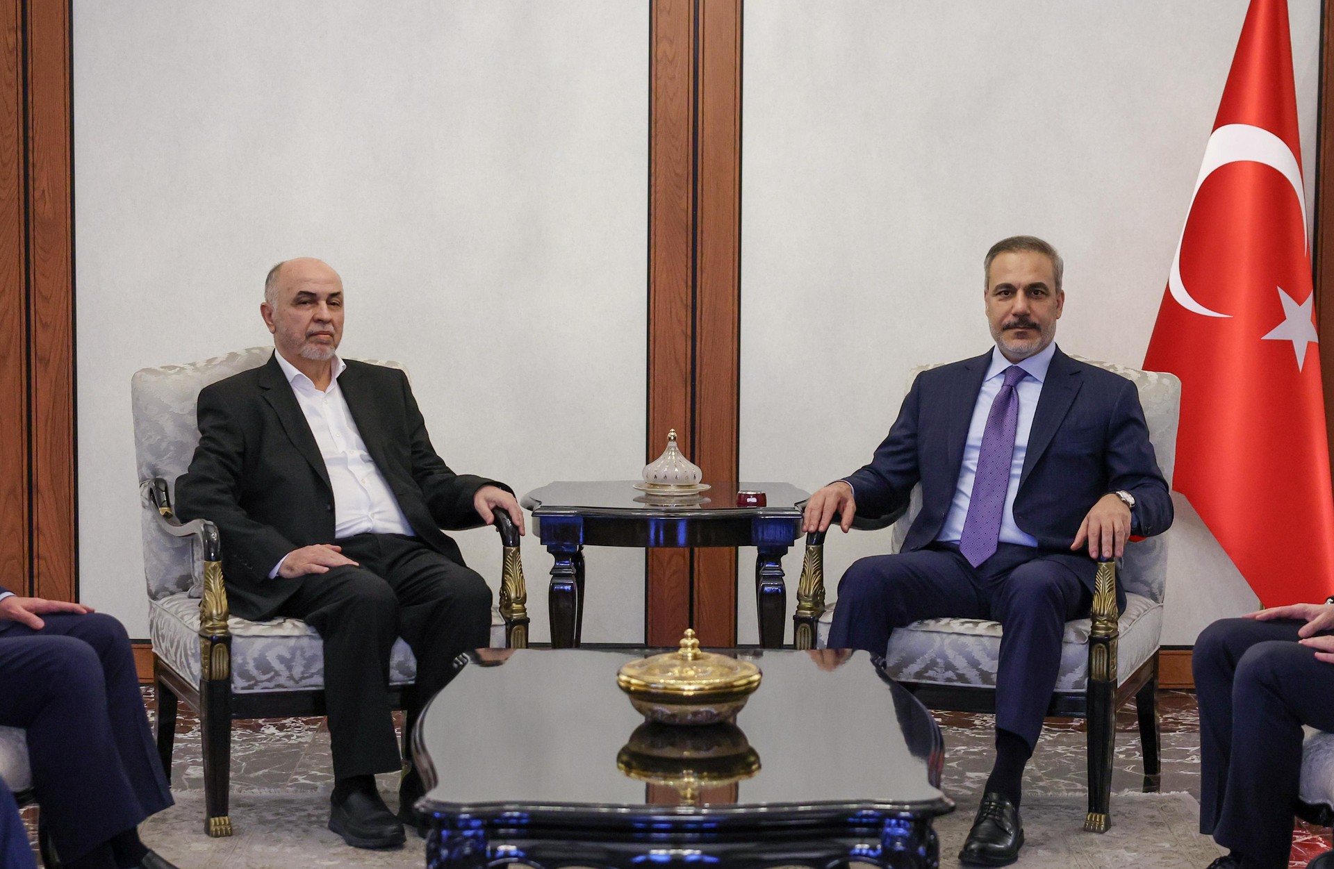 FM Fidan meets Hamas Shura Council chief in Ankara to discuss attempts for Gaza cease-fire Image