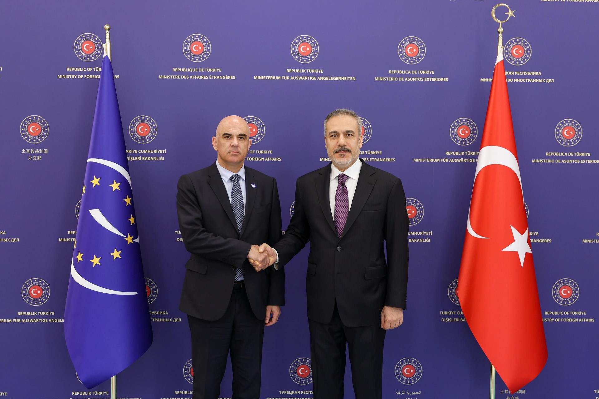 FM Fidan meets Council of Europe Secretary General Berset in Ankara Image