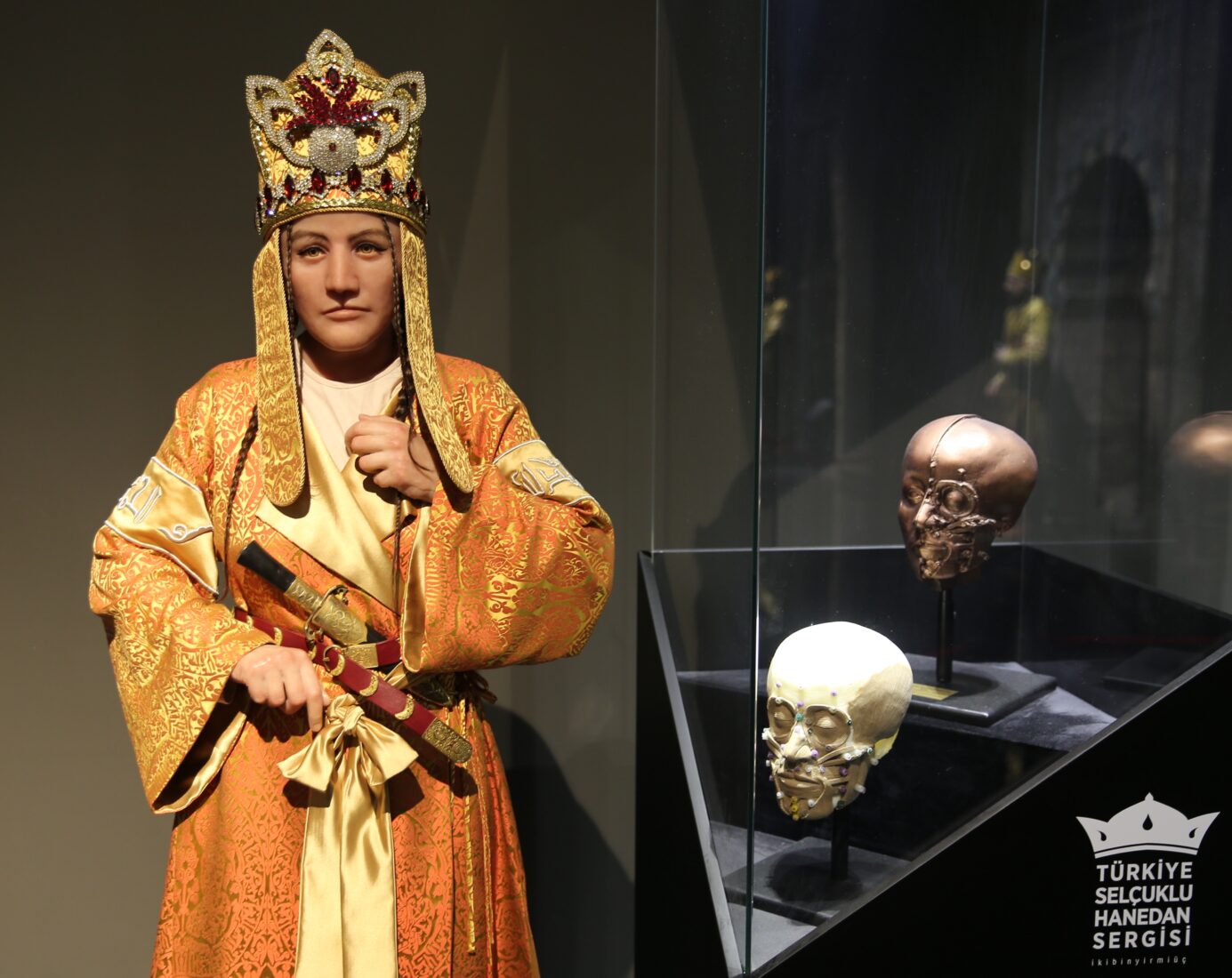 Detailed profiles of several sultans were obtained through DNA and anatomical analysis of the remains recovered from the royal tomb of the Anatolian Seljuk State, Konya, Türkiye, April 28, 2025. (AA Photo)