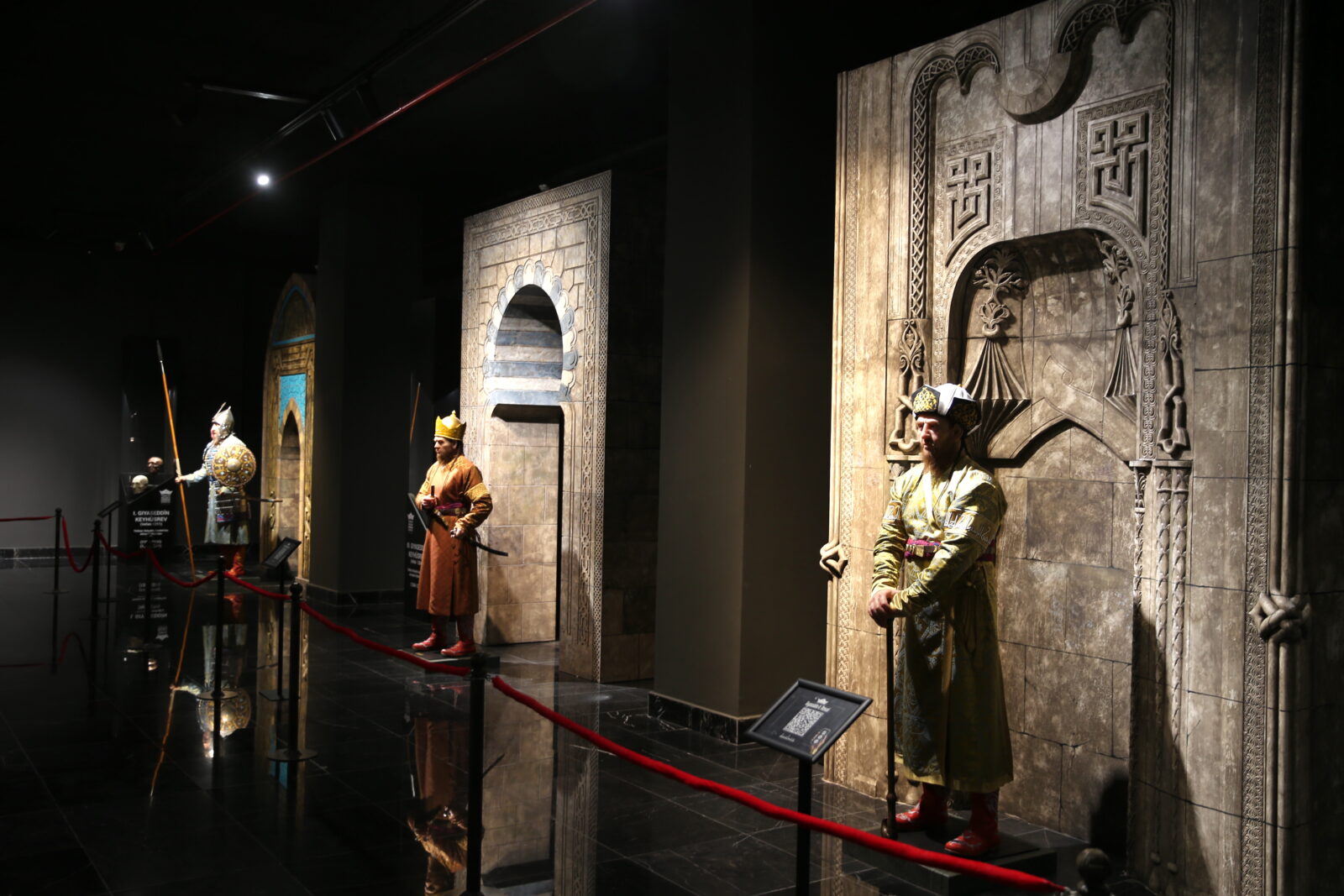 Detailed profiles of several sultans were obtained through DNA and anatomical analysis of the remains recovered from the royal tomb of the Anatolian Seljuk State, Konya, Türkiye, April 28, 2025. (AA Photo)