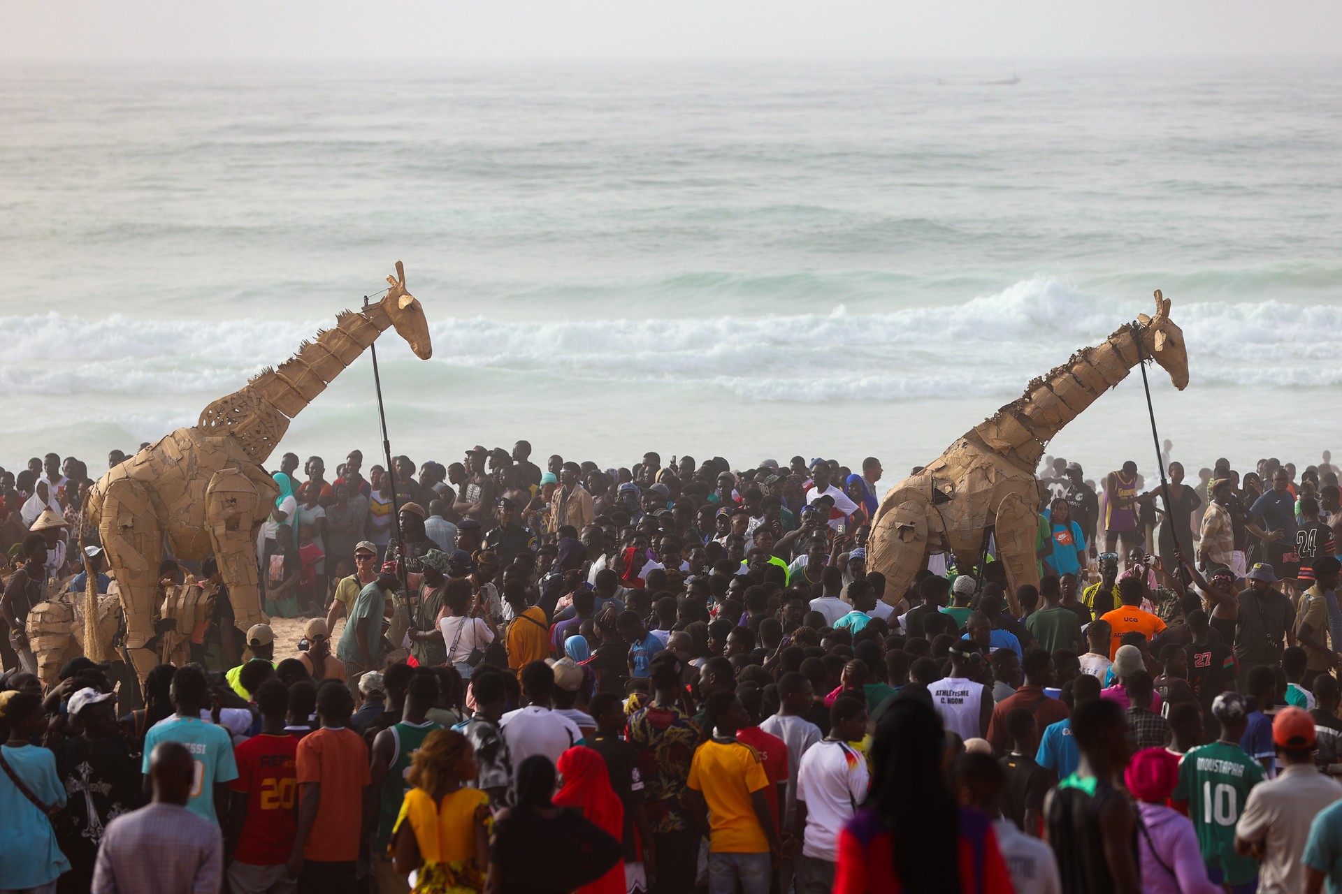 'The Herds': 20,000 kilometers of giant puppets pushing for climate action