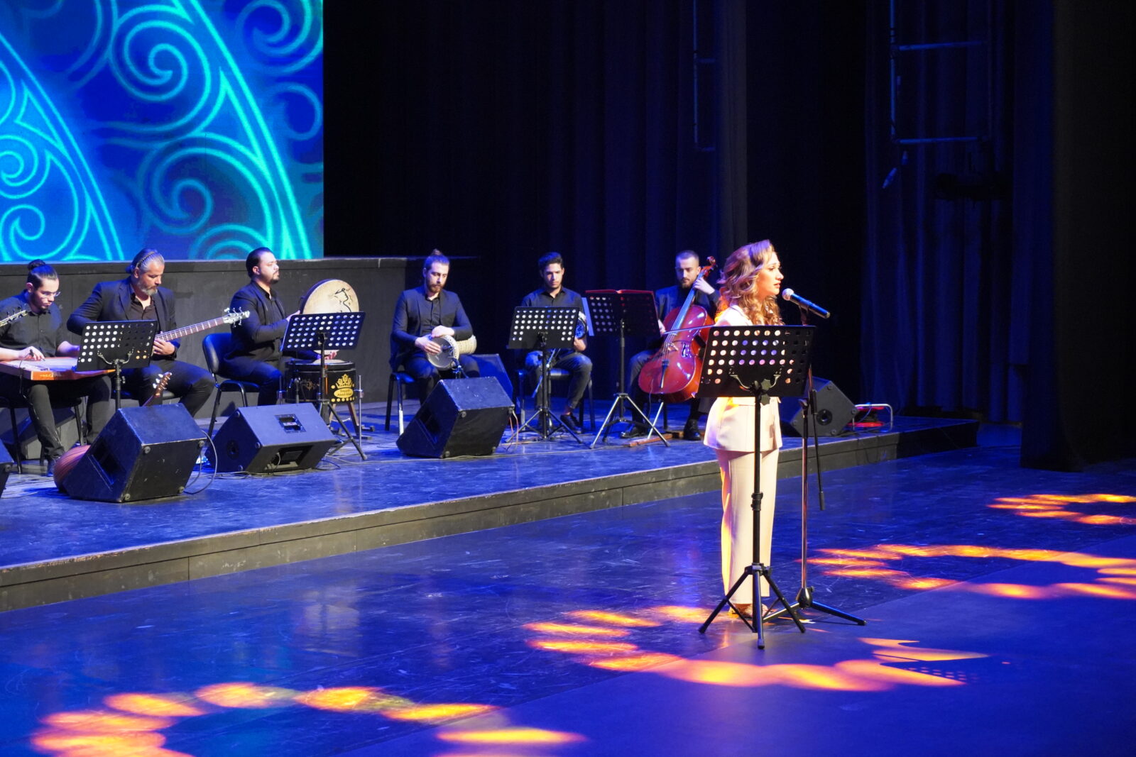 Damascus, the capital of Syria, hosted artists and folkloric groups from across the country at the Opera House for the 