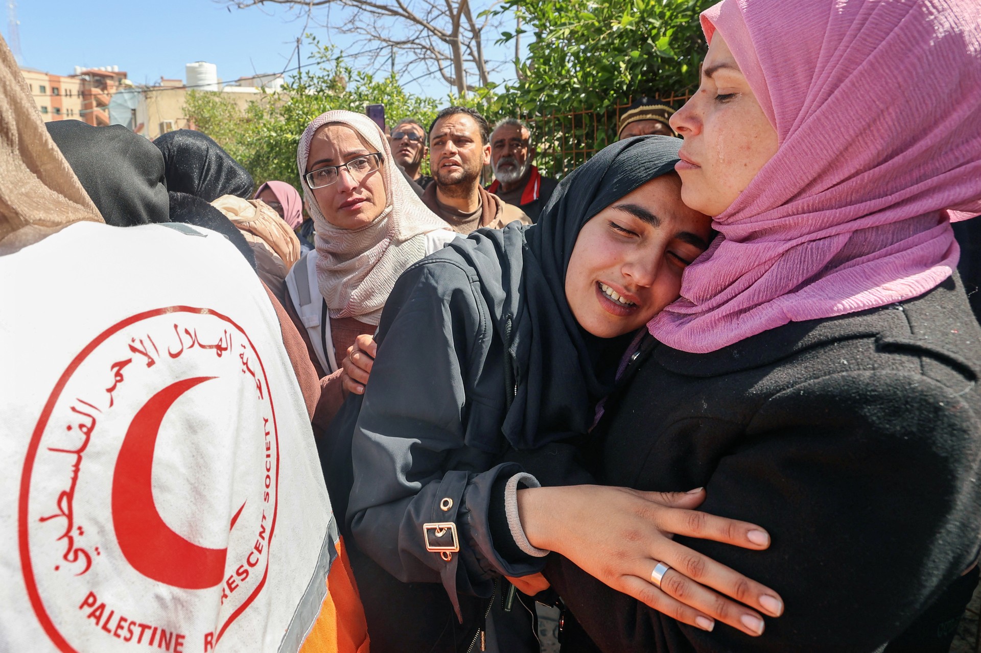Video shows Israeli forces firing on Gaza aid workers, Red Crescent says