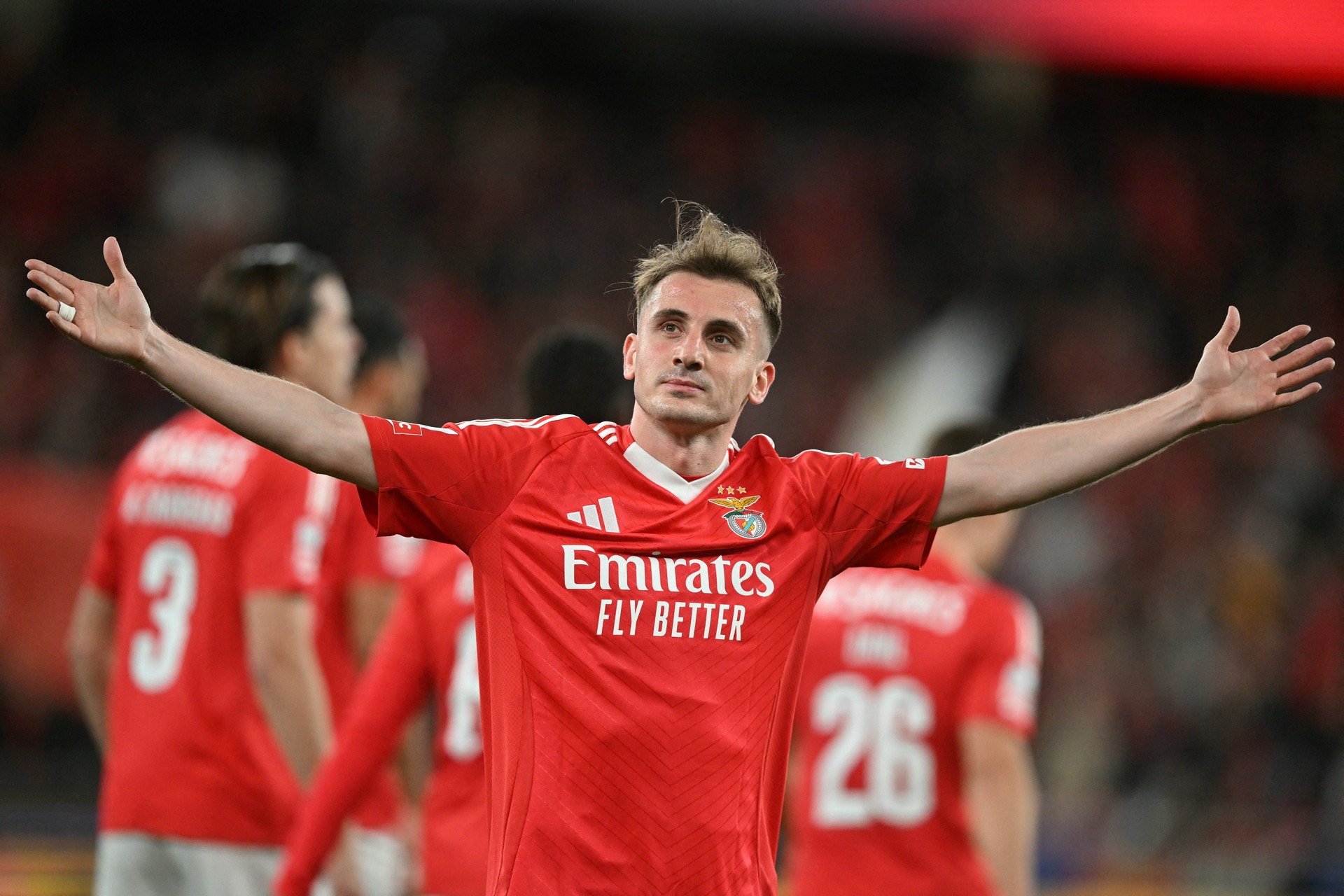 Benfica triumphs 3-2 over Farense with Turkish star Kerem Akturkoglu's brace and assist Image