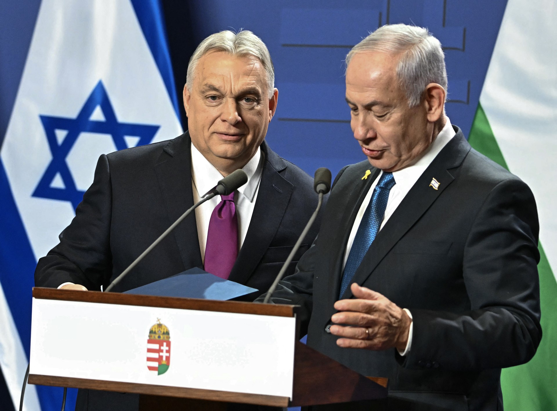 Orban claims Hungary ‘safest’ country for Jews, defends ICC withdrawal in Netanyahu meeting