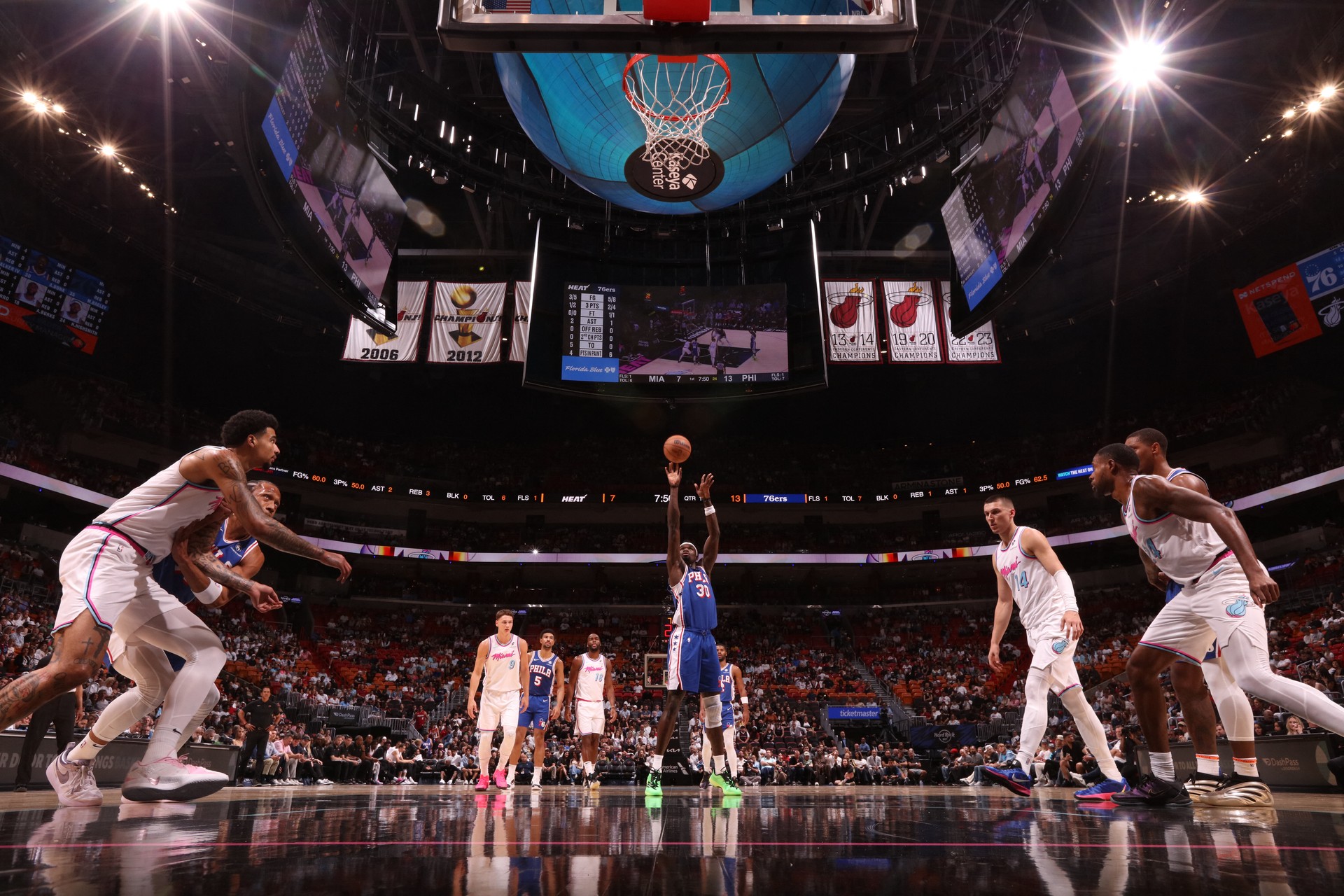 Adem Bona shines with double-double, but 76ers fall to Heat in 117-105 loss