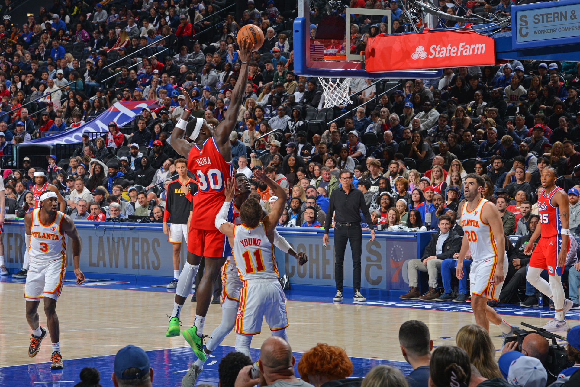 Adem Bona scores 18 points in 76ers' loss to Hawks Image