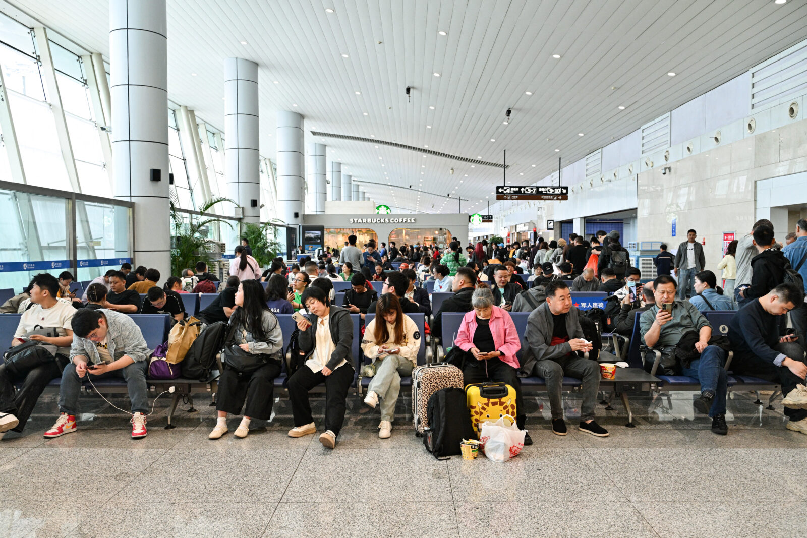 More than 400 flights cancelled after strong winds create chaos in Beijing