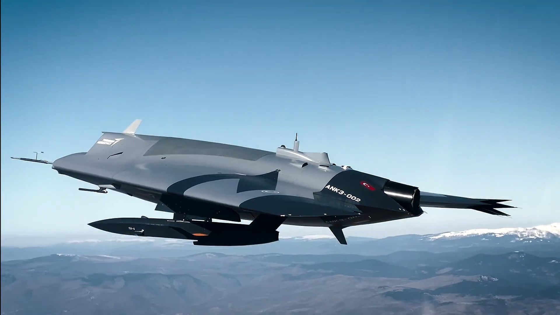 TAI ANKA III UCAV successfully launches Super Simsek in targeted strike test Image