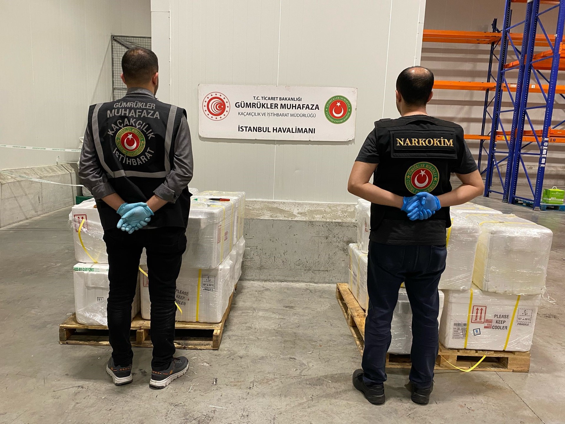 Türkiye seizes over 455 kilograms of narcotics at Istanbul Airport