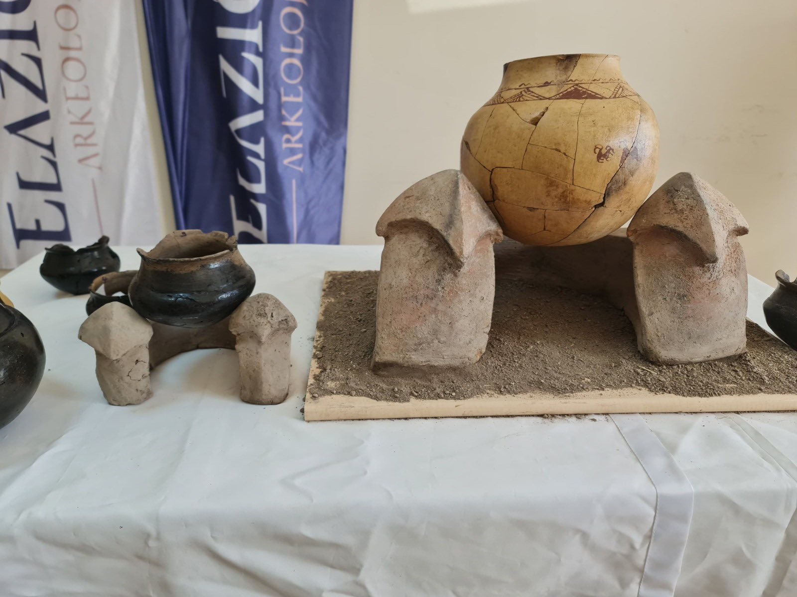 Ancient sacred hearths unearthed in Elazig restored to former glory Image