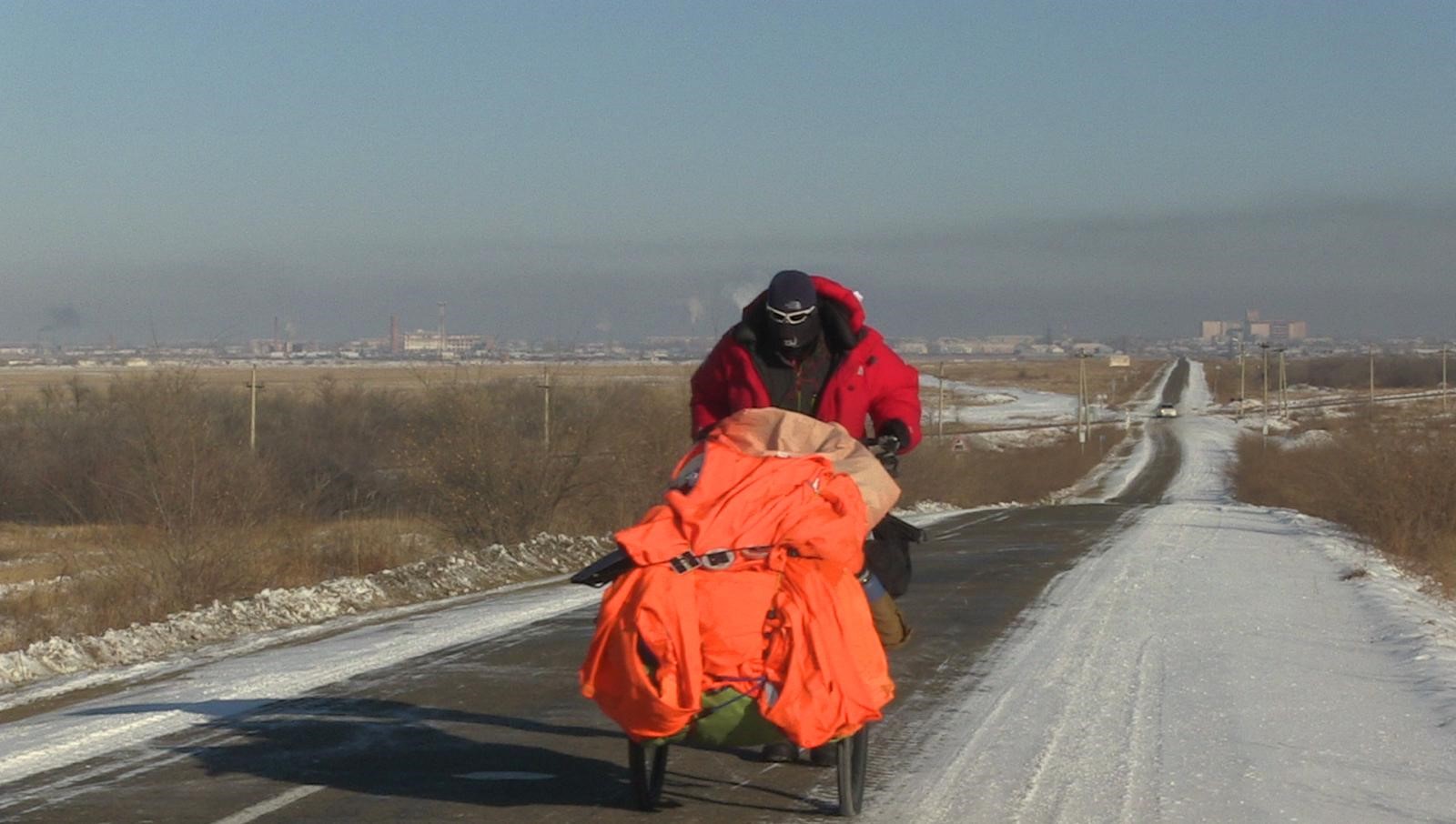 British adventurer nears end of epic 26-year walk around the world Image
