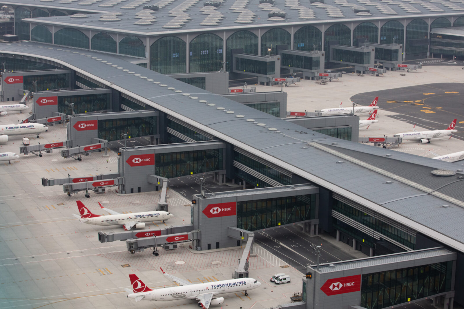 Turkish Airlines planes is waiting in park position at Istanbul Airport in İstanbul, Türkiye on 10 August 2023, accessed on 20 April, 2025. (Adobe Stock Photo)