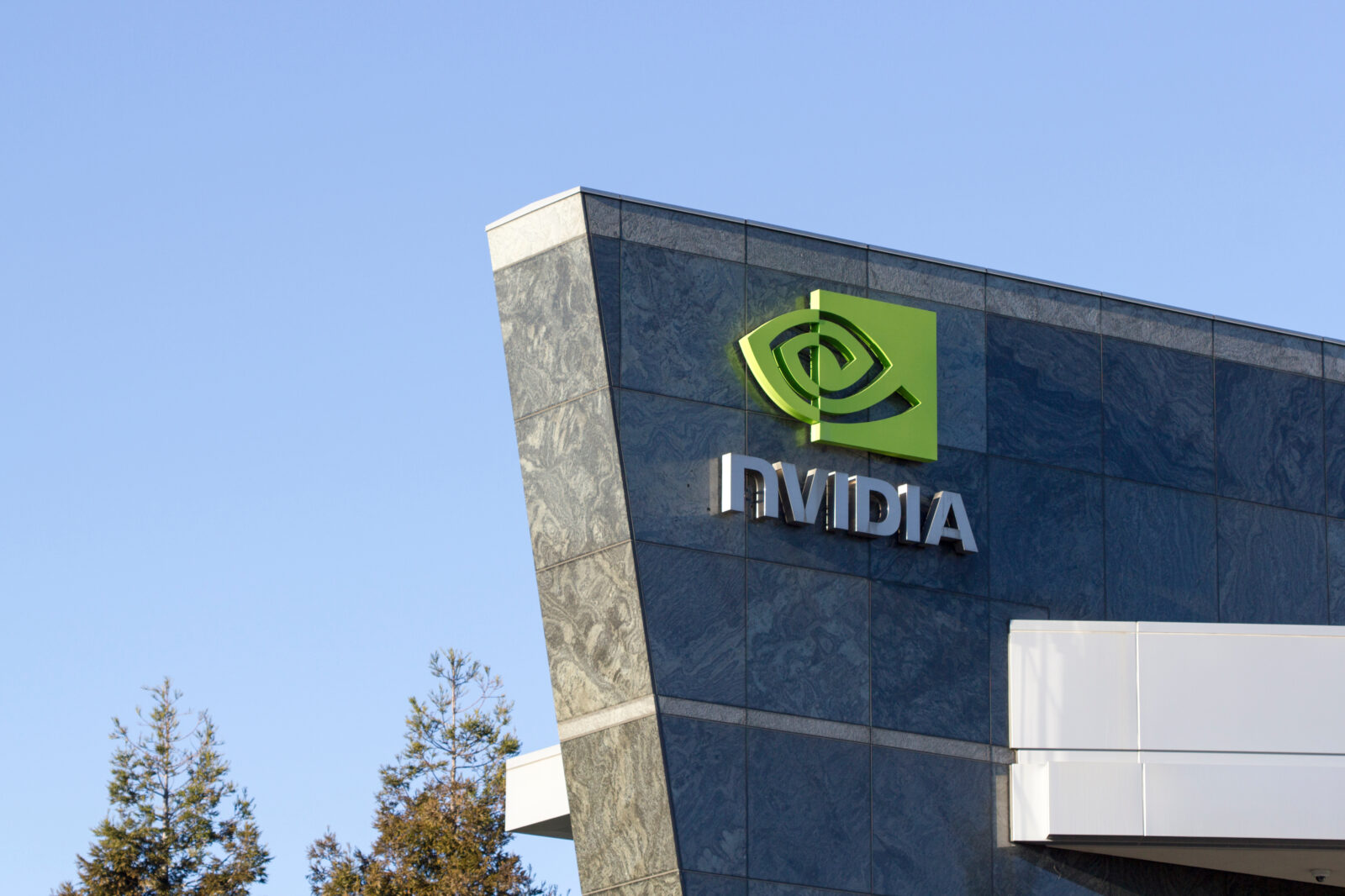 Nvidia logo is displayed at the company’s headquarters in Santa Clara, California, Feb. 11, 2020. (Adobe Stock Photo)