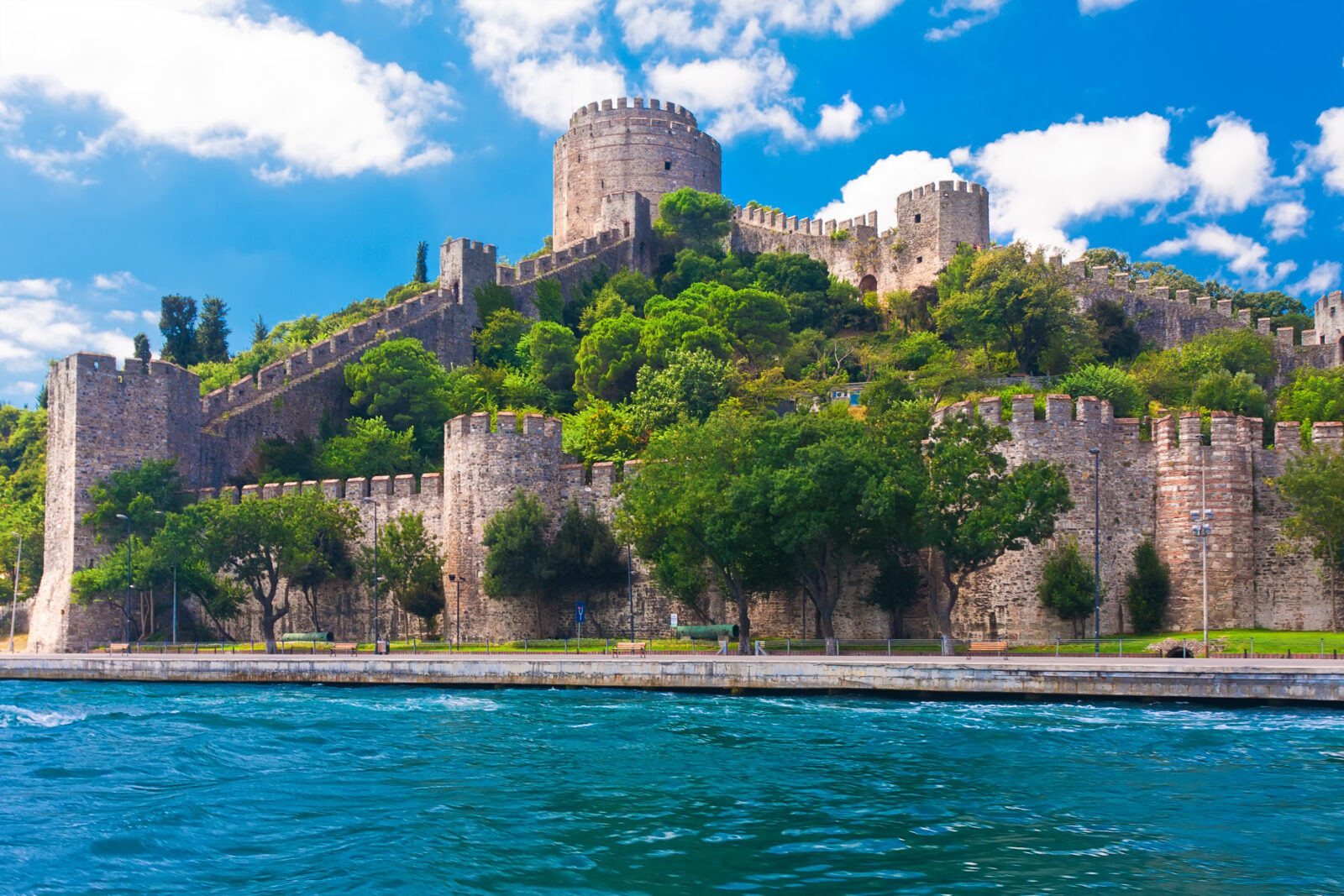 Famous Rumeli Hisari (the Fortress of Europe) in Istanbul, Türkiye. (Adobe Stock Photo)