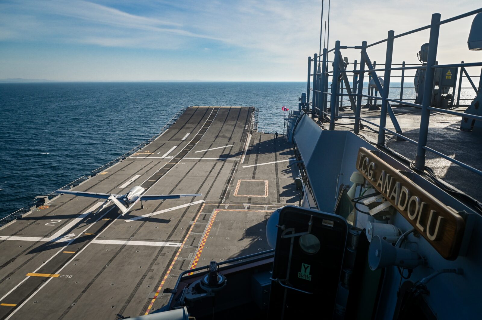 Bayraktar TB3 makes history with flight from TCG Anadolu: Baykar chairman
