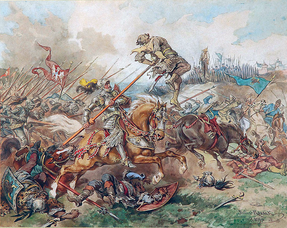 Cherubin Gniewosz in the Battle of Cosmin Forest