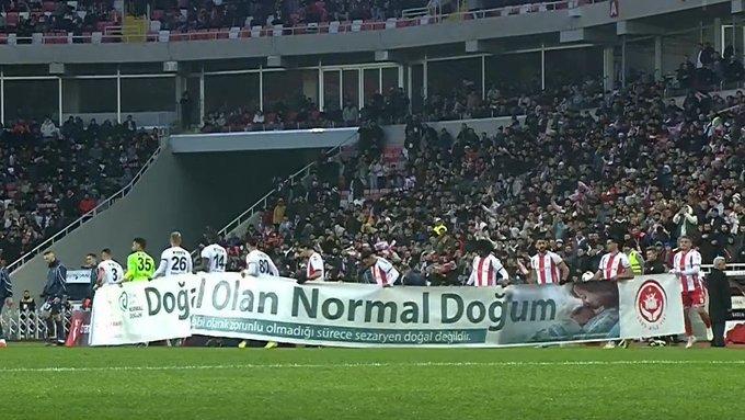 Turkish football stadium becomes battleground for women's reproductive rights Image
