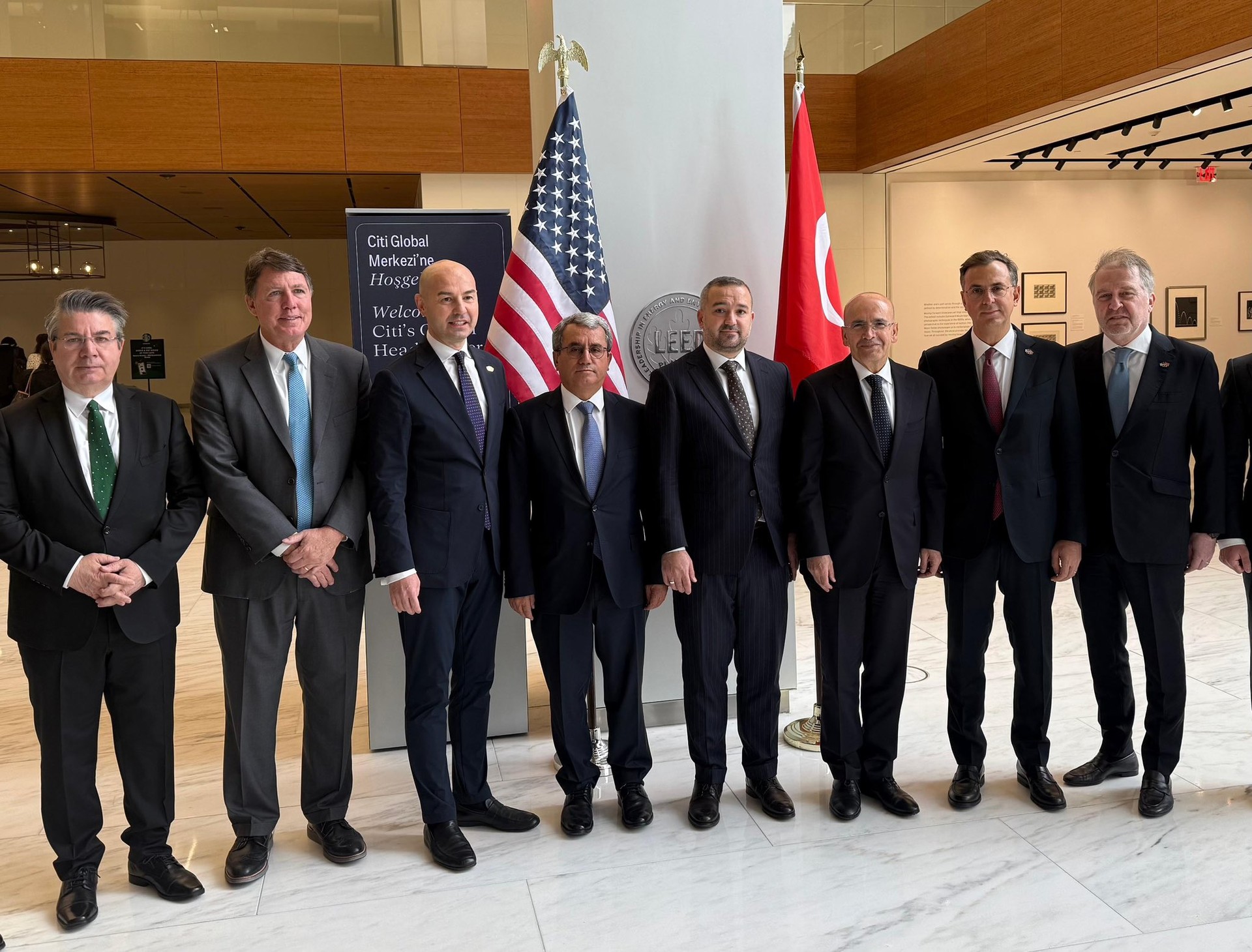 Turkish Finance Minister Simsek gathers with top global investors in New York Image