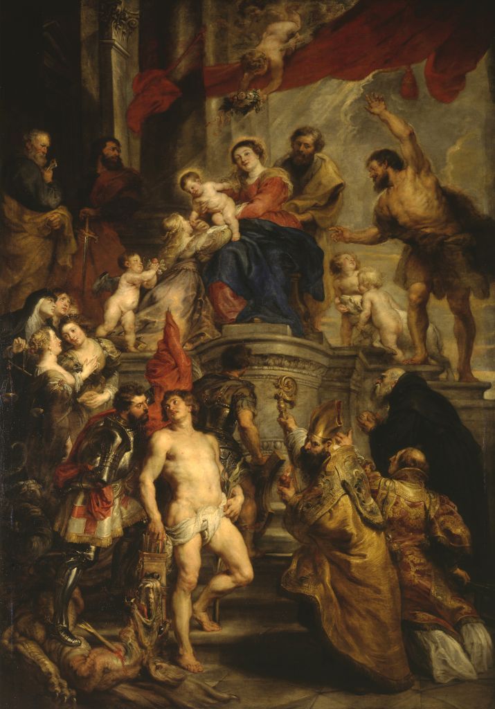 Photo features Peter Paul Rubens' artwork 