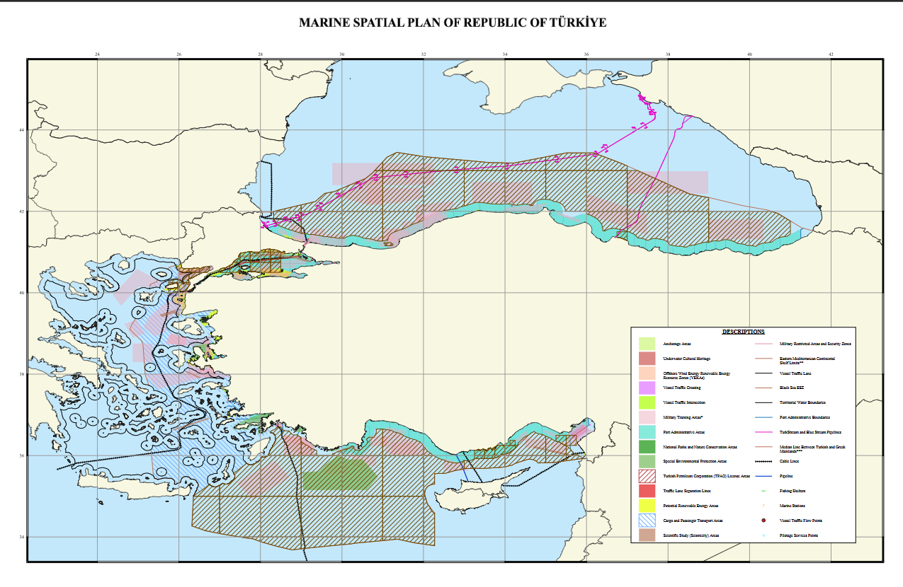 Türkiye publishes first study on maritime borders amid tension with Greece