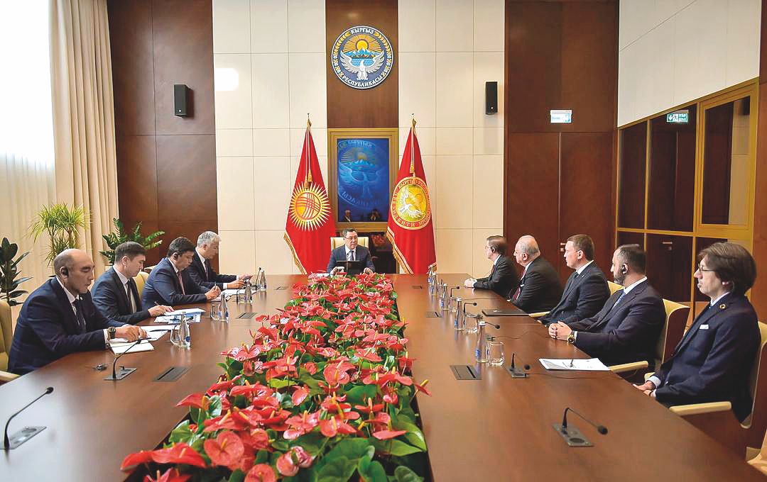 Kyrgyz President Japarov voices full support for Ihlas Holding's housing project