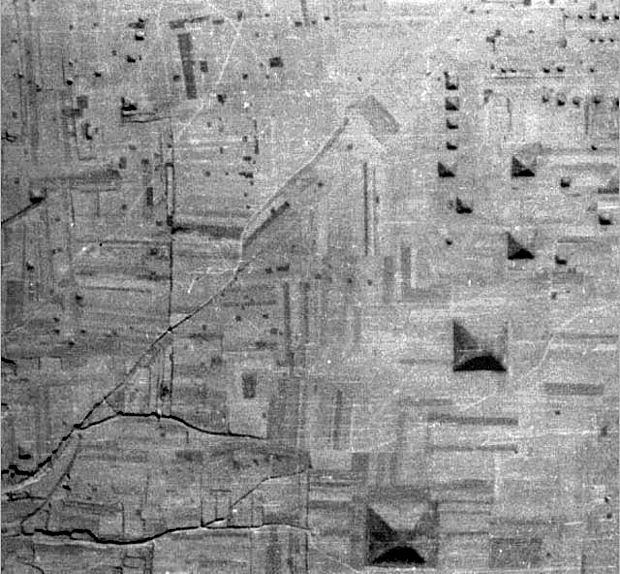 Chinese Pyramids Complex: At the beginning of the 20th century, different explorers and merchants, such as the Germans Frederick Schroeder and Oscar Maman, testified to the presence of not one, but numerous pyramids around the city of Xi’an.(Photo via ATS)