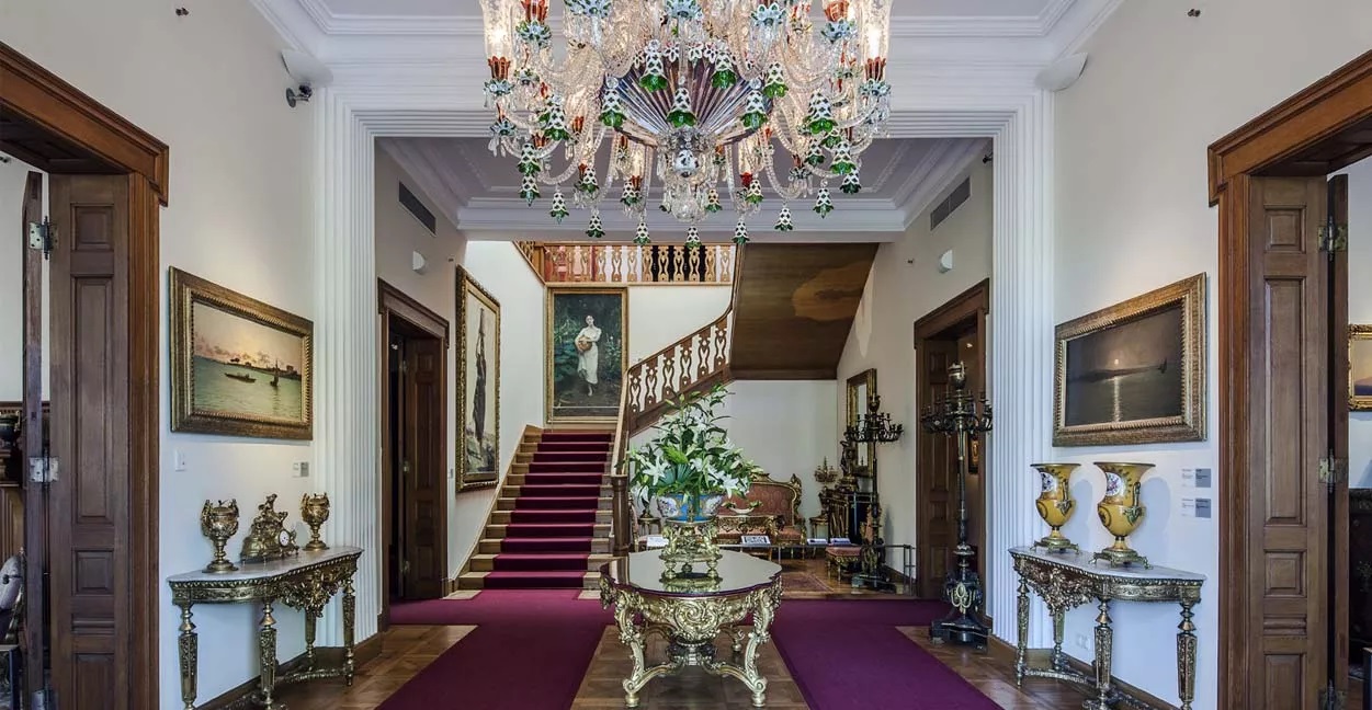 Interior view of the Mansion with the Horse, Istanbul, Türkiye, 2024. (Photo via Sakip Sabanci Museum)