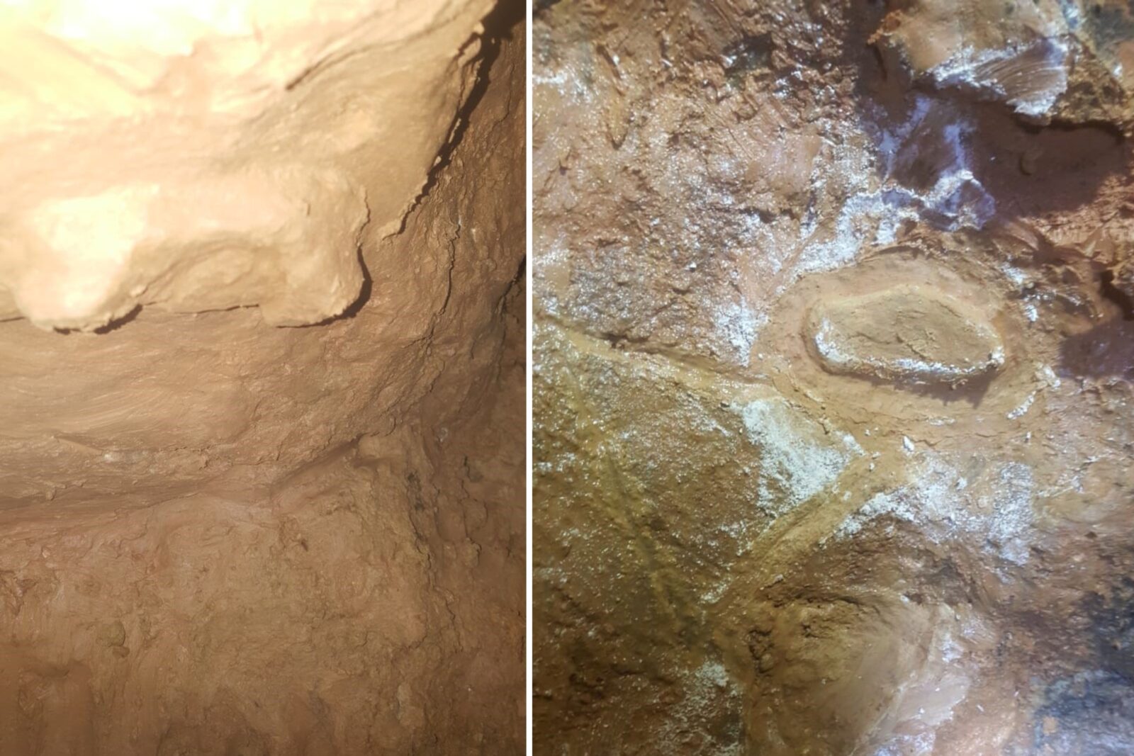 Images presented to Turkish media by an illegal treasure hunter who claims to have discovered the location of the First Council in the Orhangazi district of Bursa, Türkiye, April 25, 2025. (IHA Photo)