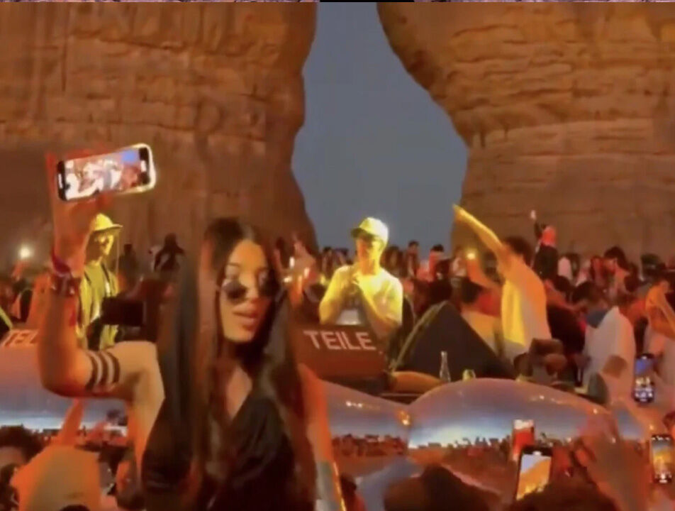 Saudi Arabia sparks outrage with wild party at sacred Mada'in Salih religious site