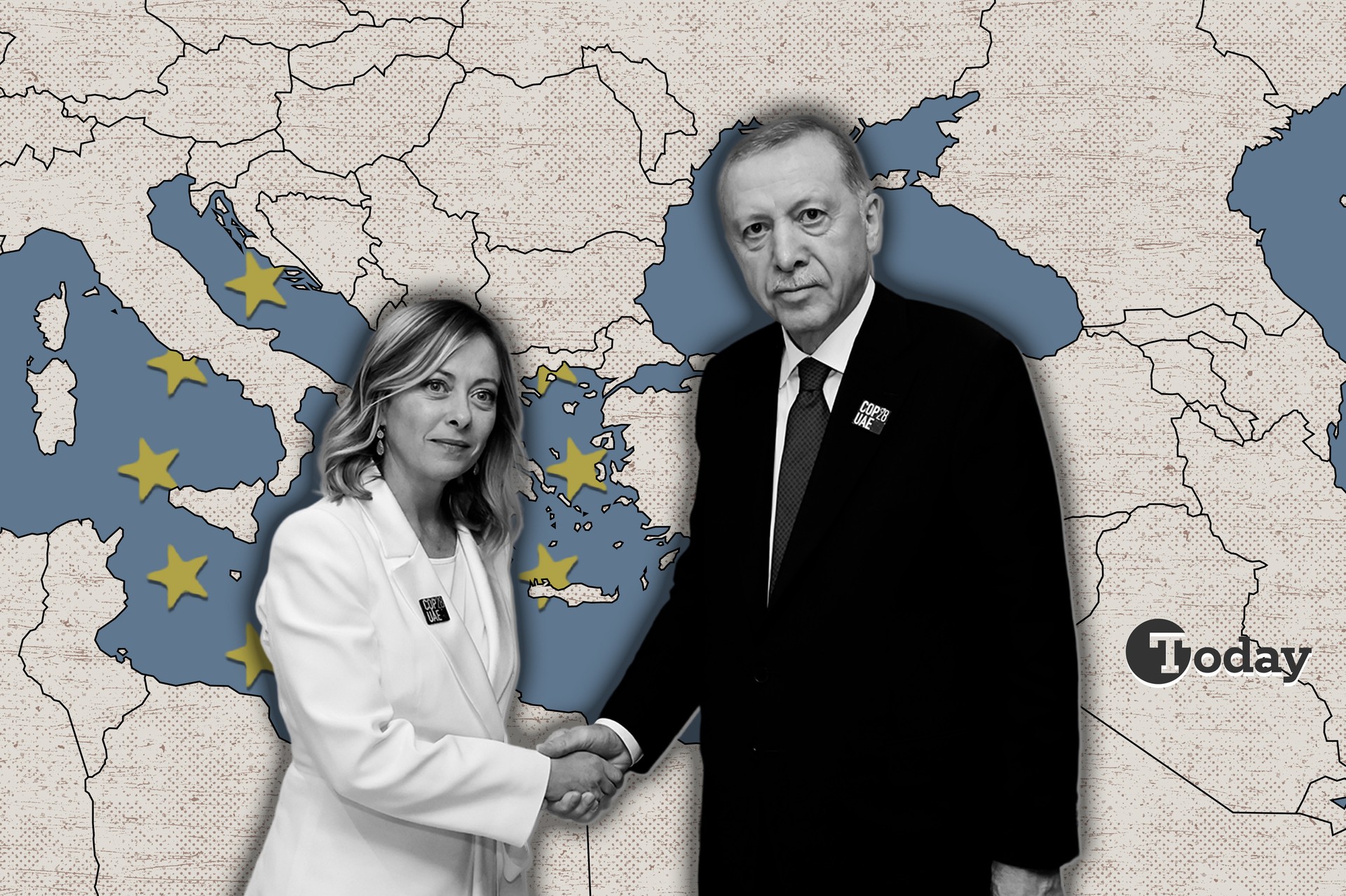 Erdogan meets with Italy's Meloni in Rome for 4th intergovernmental summit