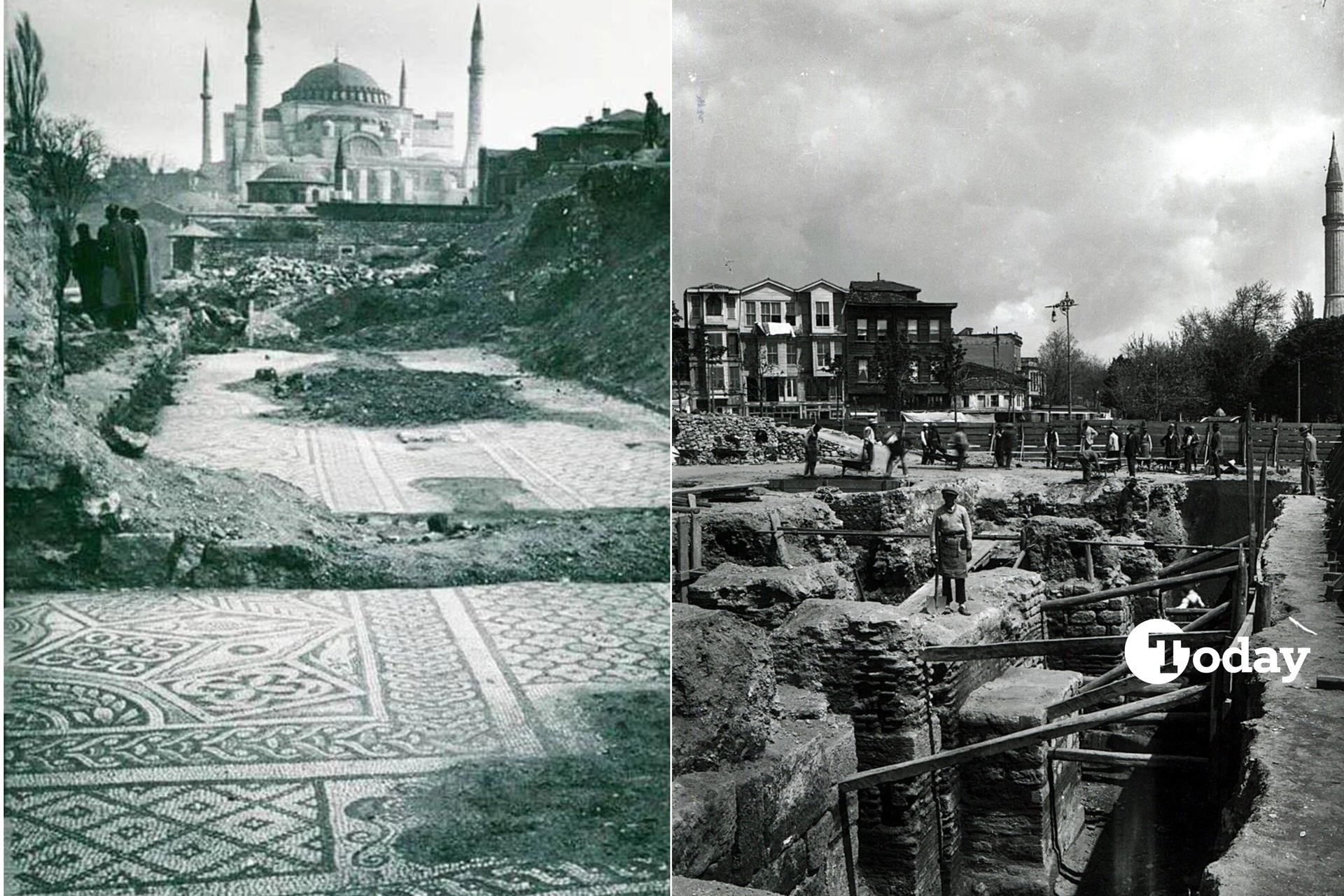 Walking on history: Ancient mosaics beneath Istanbul’s Sultanahmet Square