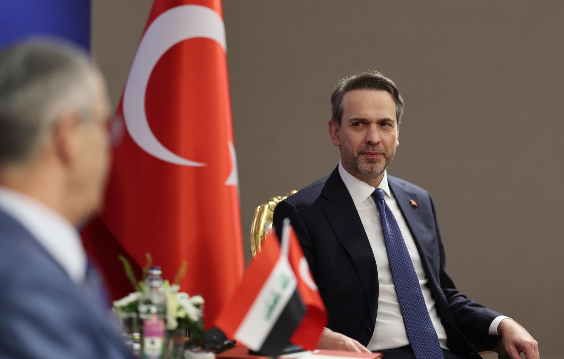 Turkish Energy Minister Bayraktar holds meetings with counterparts in Istanbul