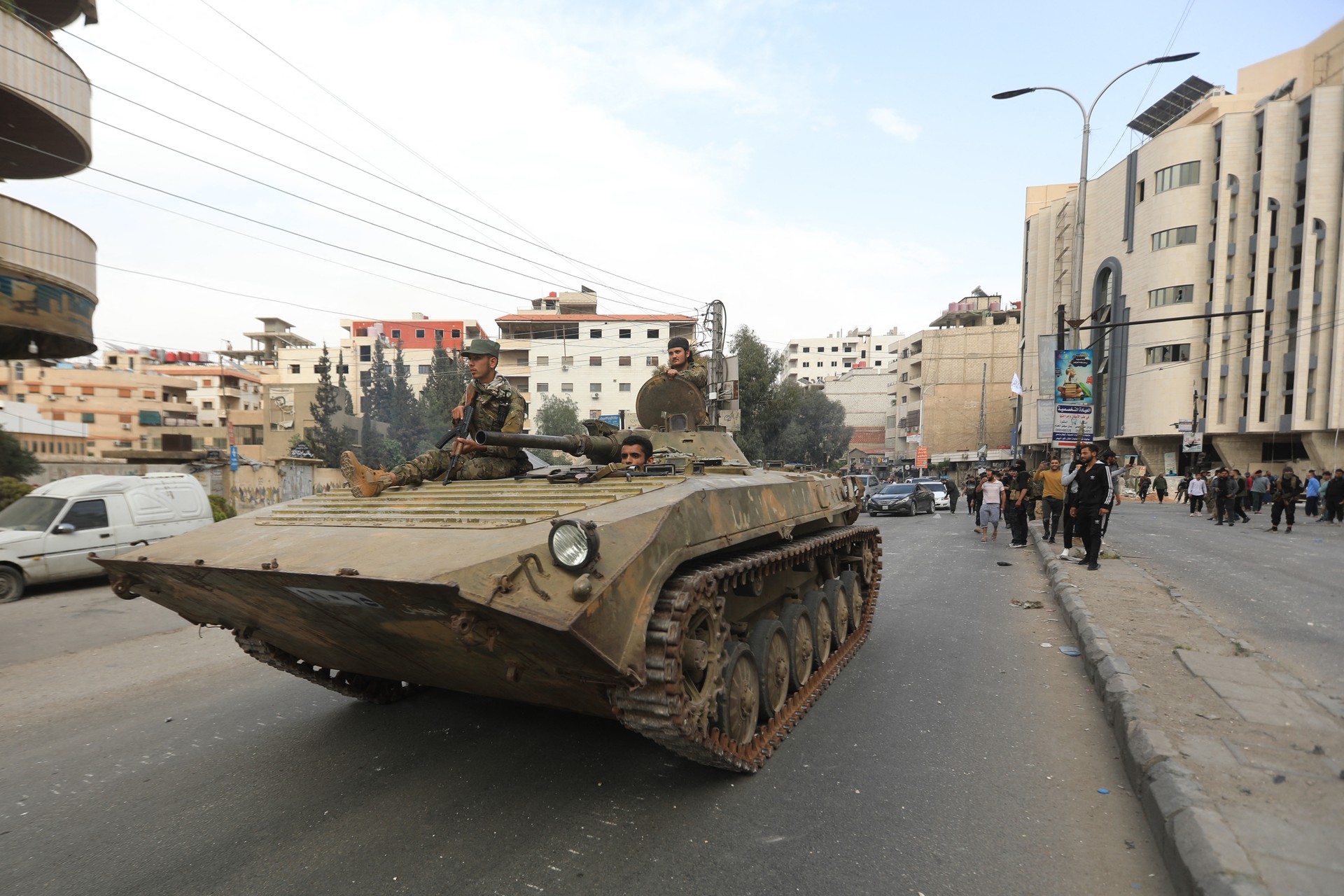Syria claims control in Sahnaya after clashes with Druze armed groups Image