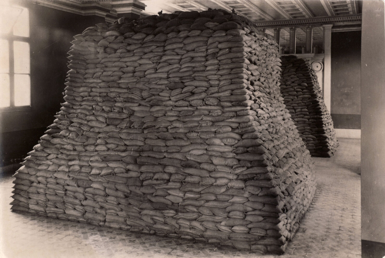 Photographs of sarcophagi and other antiquities