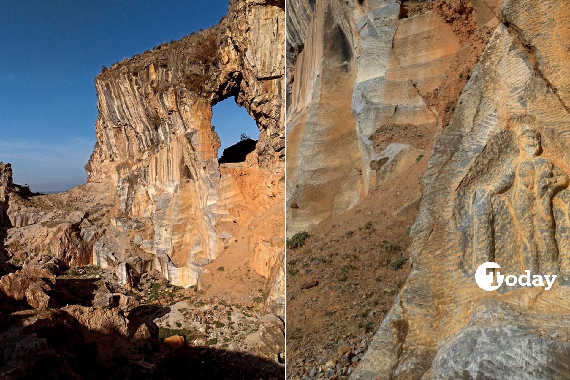 1,800-year-old Hercules relief watches over quarry workers in Türkiye’s ancient Nicaea Image
