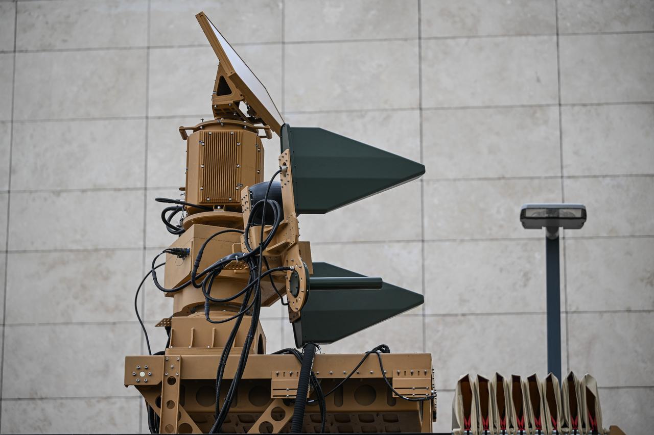 Drone defense systems, developed by Bogazici Savunma in Ankara, Türkiye. (AA Photo)
